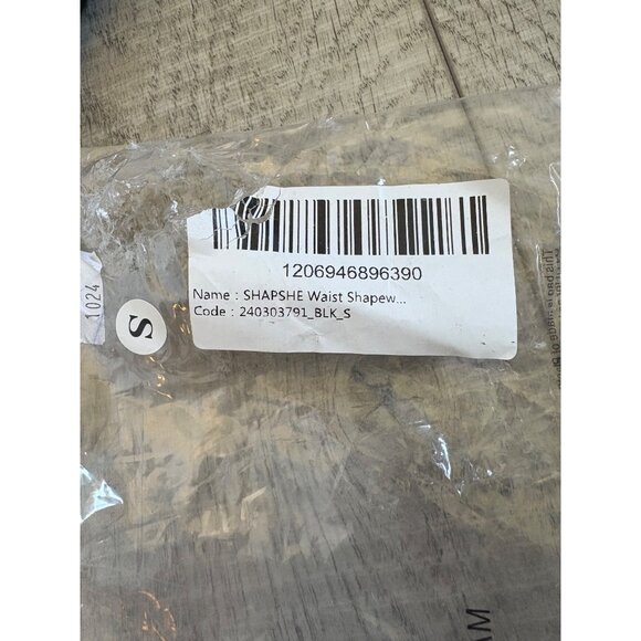 Shapshe Womens Waist Shapewear Tummy Control Body Shaping Black Small - Picture 6 of 6